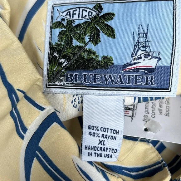 Aftco Bluewater Casual Shirt XL - Picture 6 of 7